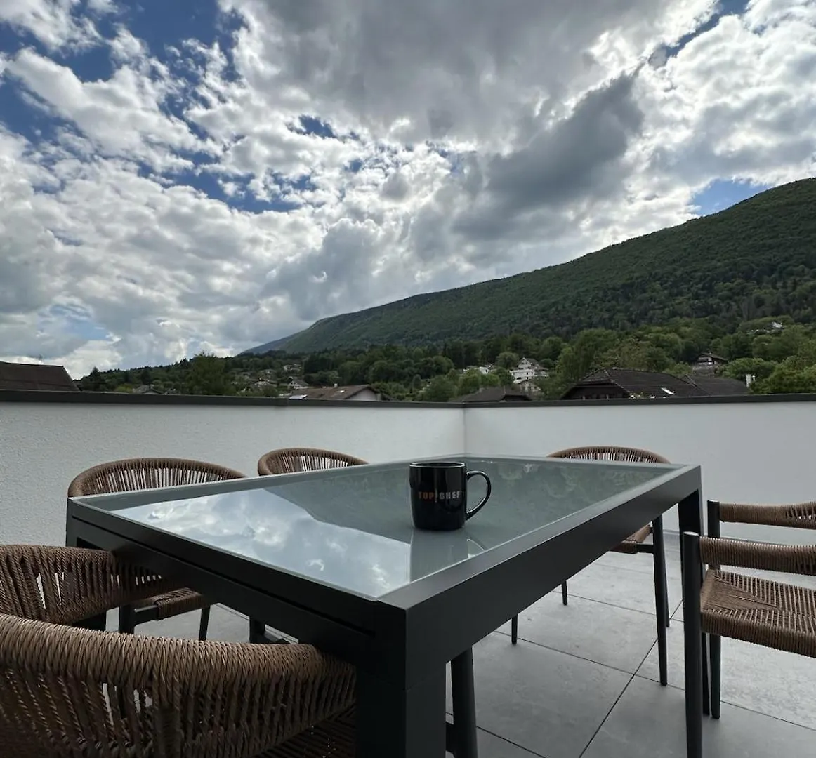Appartement 2Chambres Entre Lac Et Montagnes Sévrier Apartman